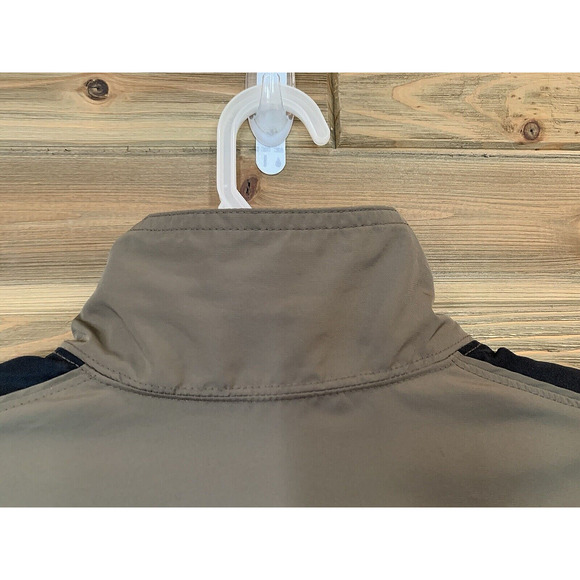 NIKE SPORTSWEAR Full Zip Brown Athletic Casual Jacket Windbreaker Men's Size XXL - Picture 9 of 13